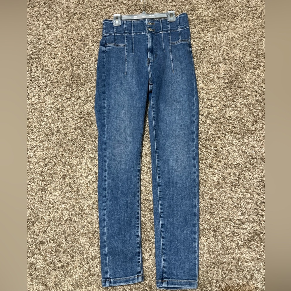 We the free people size 29 skinny jeans high waist